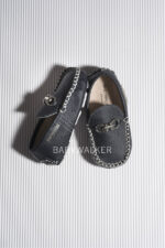 BW.4004 ΔΕΡΜΑΤΙΝΟ LOAFER ΜΕ ΜΕΤΑΛΛΙΚΗ ΑΓΚΡΑΦΑ