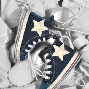 EXC.5063 ΥΦΑΣΜΑΤΙΝΑ ΔΕΤΑ ΜΠΟΤΑΚΙΑ SNEAKERS