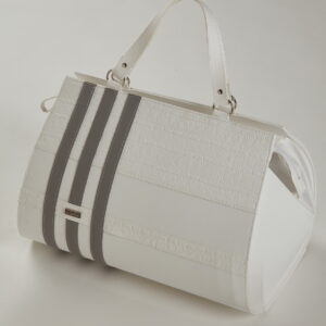 GL4143 Επώνυμη τσάντα Guy Laroche κορυφαίας ποιότητας από δερματίνη με αναγλυφότητες, από τη νέα συλλογή του 2020.