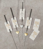 Καρτελάκια ειδικά για sparklers με προσωπικό μήνυμα