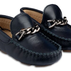 Loafer με Μεταλλική Διακοσμητική Αγκράφα EXC5227 Μπλε