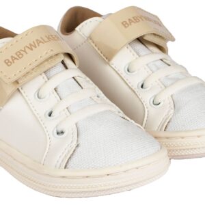 Σνίκερ Ελάστικό Κλείσιμο BS3051 Λευκό Εκρού