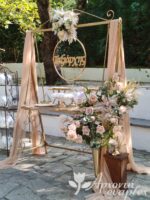 Minimal στολισμός γάμου - βάπτισης