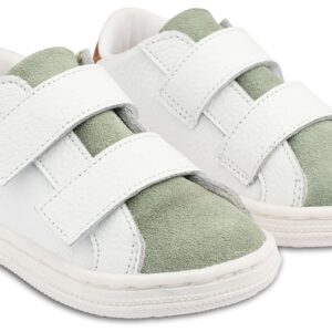 Δερμάτινο Τρίχρωμο Σνικερ BS3070 Λευκό Μέντα Ταμπα