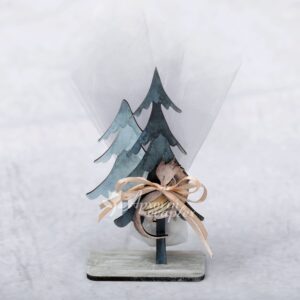 Μπομπονιέρα βάπτισης δρακάκι ξύλινο