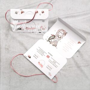 Προσκλητήριο βάπτισης τσαντάκι με θέμα γοργόνα