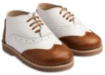 Δίχρωμο Δετό Brogues BW4206 Λευκό Ταμπά