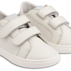 Mονόχρωμο Σνίκερ με Διπλή Μπαρέτα Χρατς BW4256 Λευκό