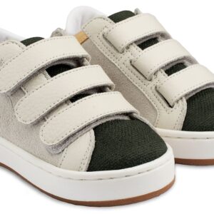 Δίχρωμο Σνίκερ Τριπλό Χρατς EXC5174 Λευκό Πάγου Χακί