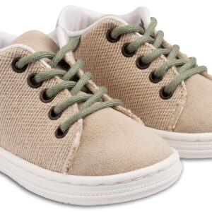 Δετό Δίχρωμο Σνίκερ BS3073 Μπεζ Μέντα