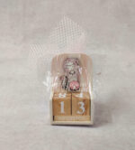 Μπομπονιέρα βάπτισης ξύλινο ημερολόγιο με θέμα γοργόνα