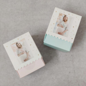 Baby shower xάρτινη κορδέλα.