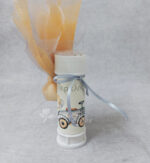 Μπομπονιέρα βάπτισης σαπουνόφουσκιες με θέμα retro αυτοκινητάκι.