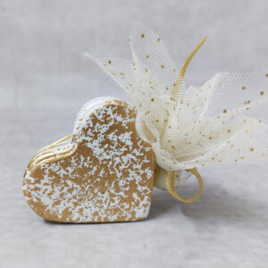 Μπομπονιέρα γάμου κεραμική καρδιά