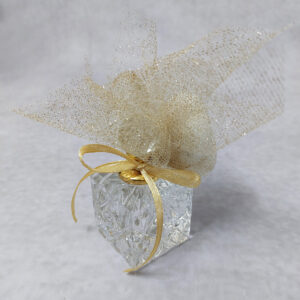 Μπομπονιέρα γάμου μπουκαλάκι αρώματος, για αιθέρια έλαια.