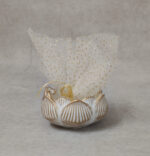 Μπομπονιέρα γάμου - βάπτισης κεραμικό ρεσώ λουλούδι.