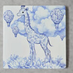 ΚΕΡΑΜΙΚΟ ΣΟΥΒΕΡ ΜΕ ΕΚΤΥΠΩΣΗ ΚΑΜΗΛΟΠΑΡΔΑΛΗ ΣΑΦΑΡΙ ΜΠΛΕ