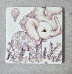 ΚΕΡΑΜΙΚΟ ΣΟΥΒΕΡ ΜΕ ΕΚΤΥΠΩΣΗ ΕΛΕΦΑΝΤΑΚΙ ΣΑΦΑΡΙ ΚΑΦΕ