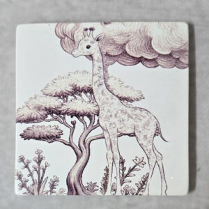 ΚΕΡΑΜΙΚΟ ΣΟΥΒΕΡ ΜΕ ΕΚΤΥΠΩΣΗ ΚΑΜΗΛΟΠΑΡΔΑΛΗ ΣΑΦΑΡΙ ΚΑΦΕ